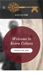 Mobile Screenshot of keiracellars.com